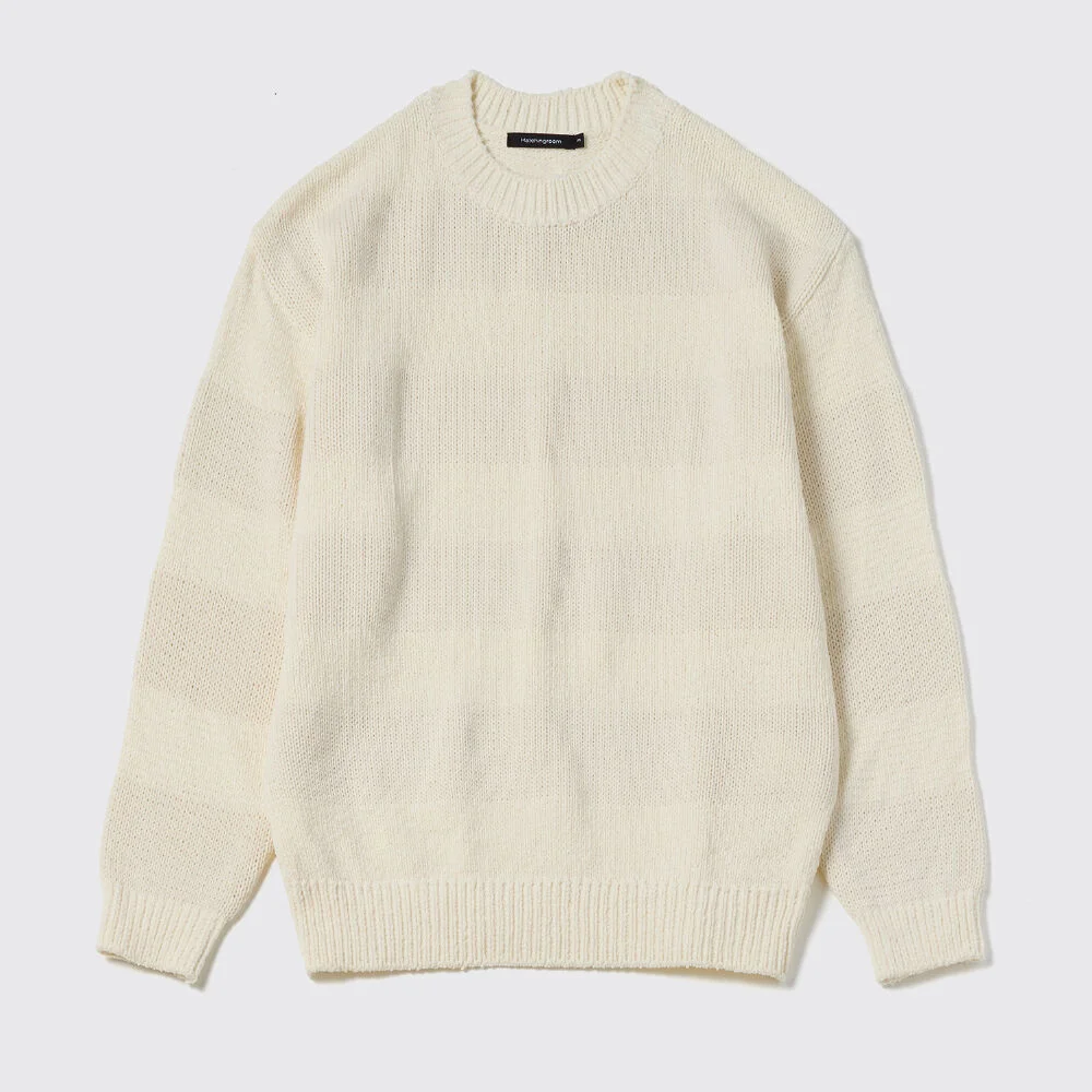 Stripe Knit Ivory