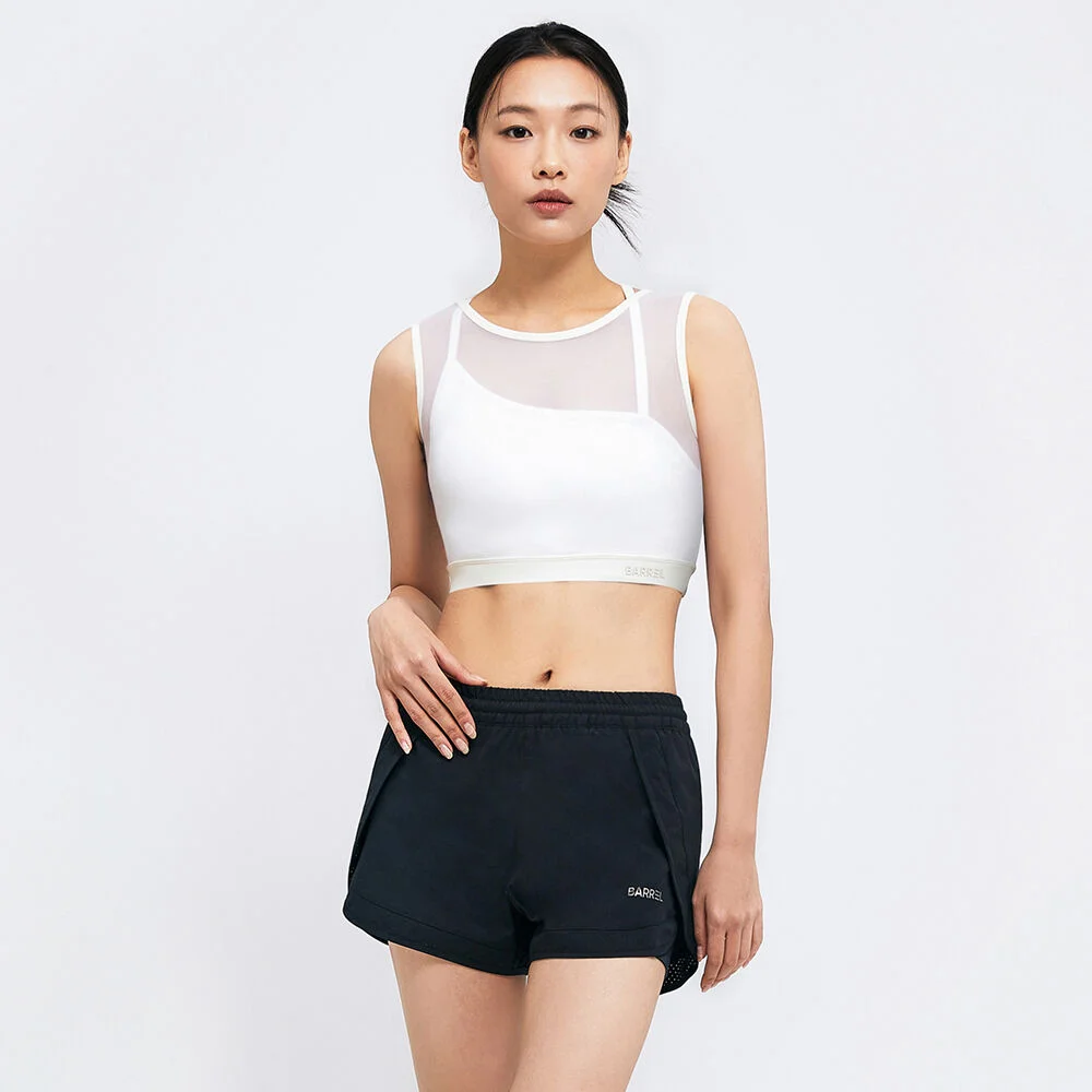 女裝 高級 Power Net 內衣背心 白象牙色 (B4SWWBR004BIV)