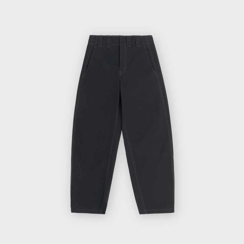 25SS Washed Work Pants, Black