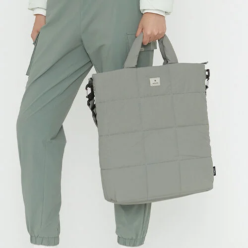 羽絨外套 手提袋 Light Khaki (S22WURBG01)