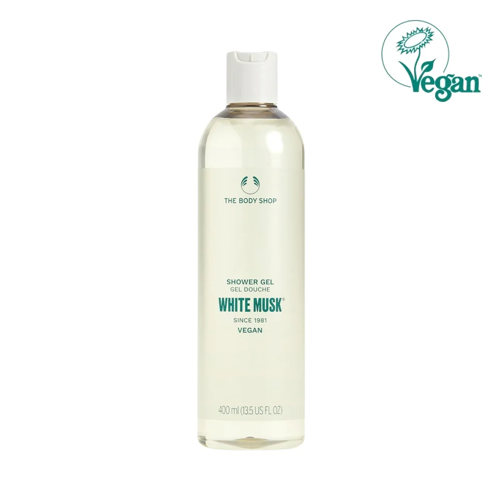 The Body Shop 白色 麝香 沐浴露 400ml
