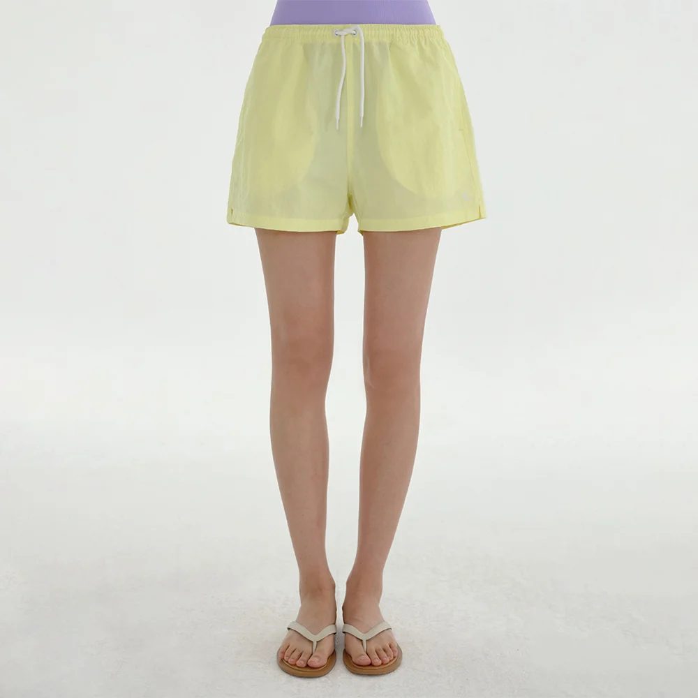 Logo Summer Shorts_Women (Lemon)