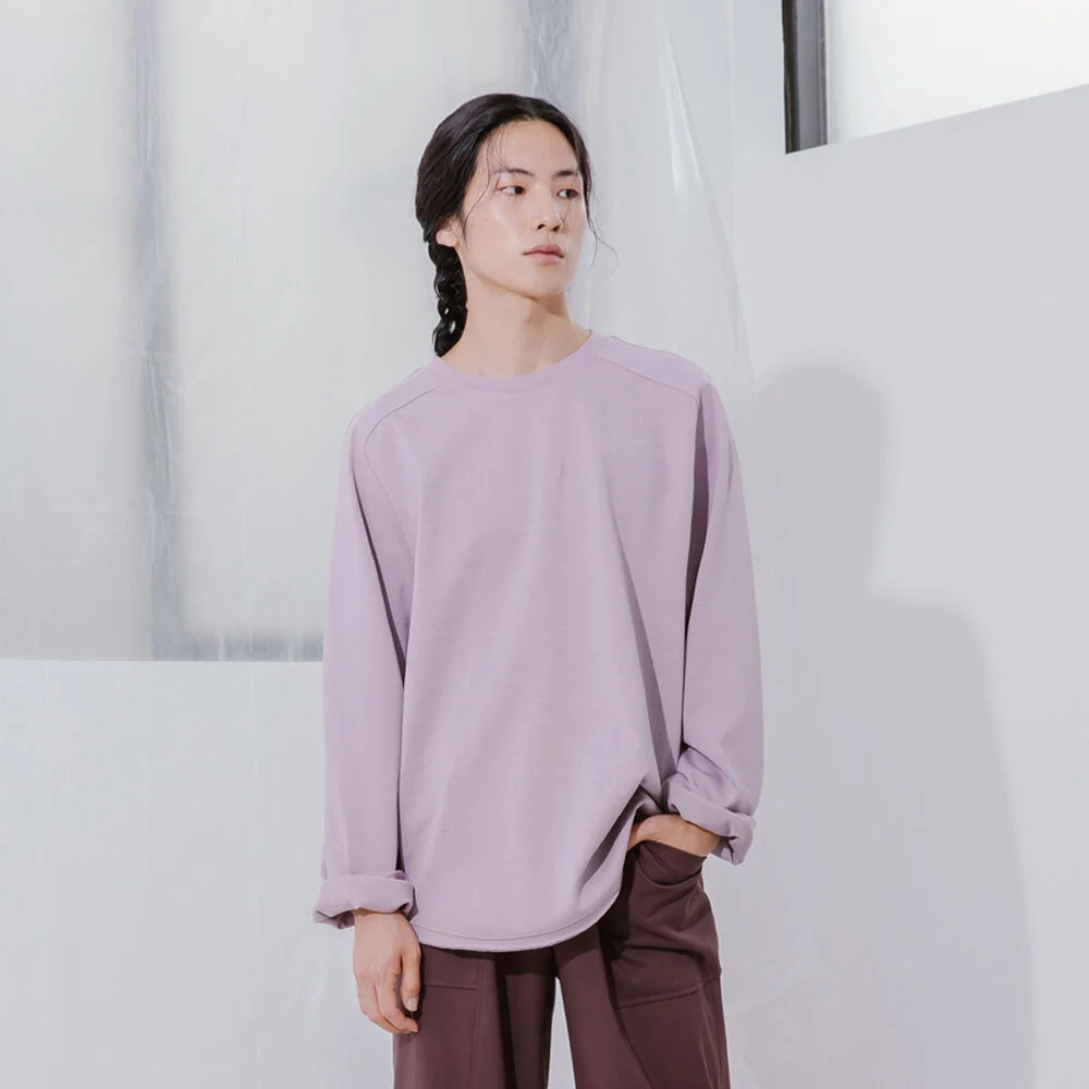 Double Cut Raglan T-shirts / Deep Pink