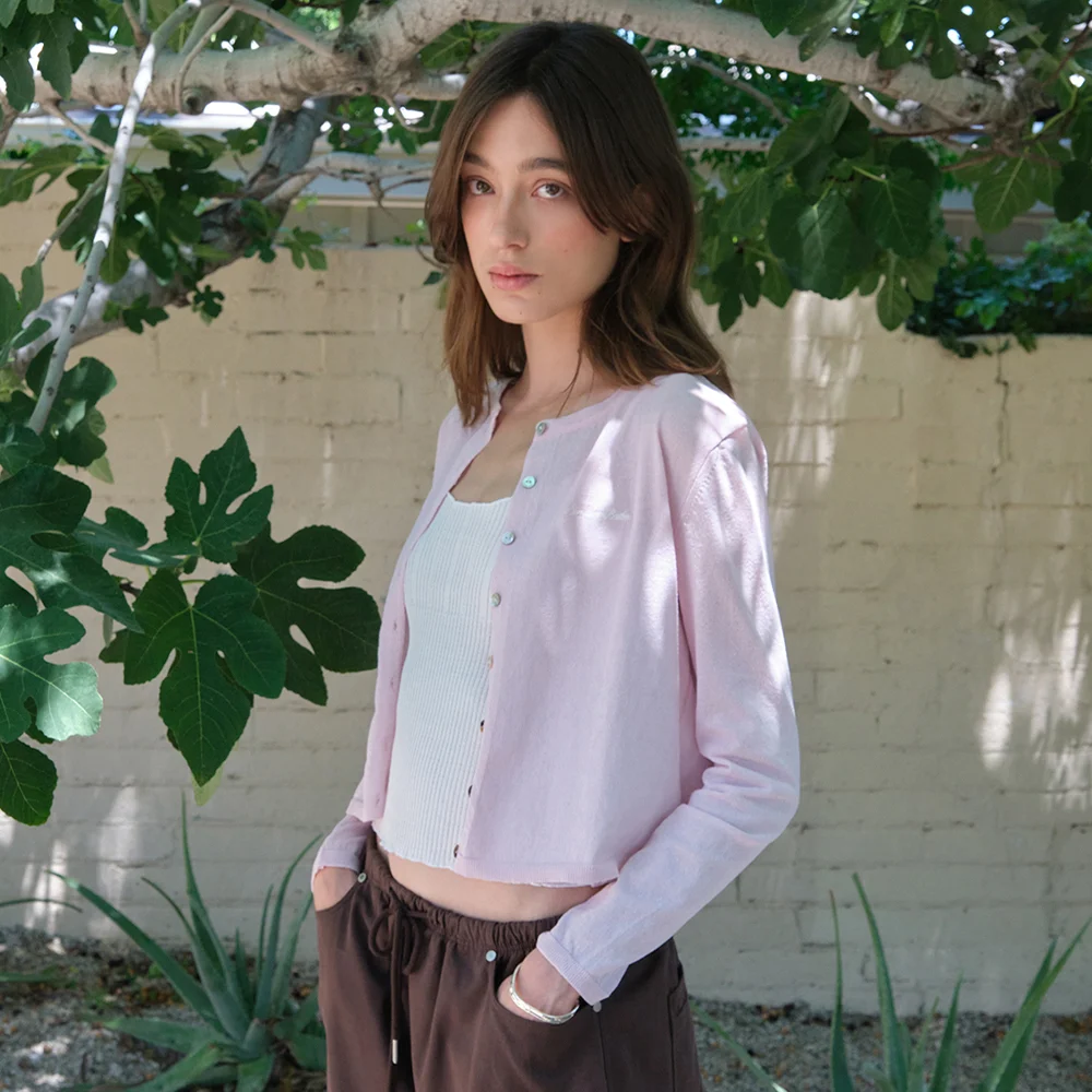 Aisley Cardigan - Light Pink