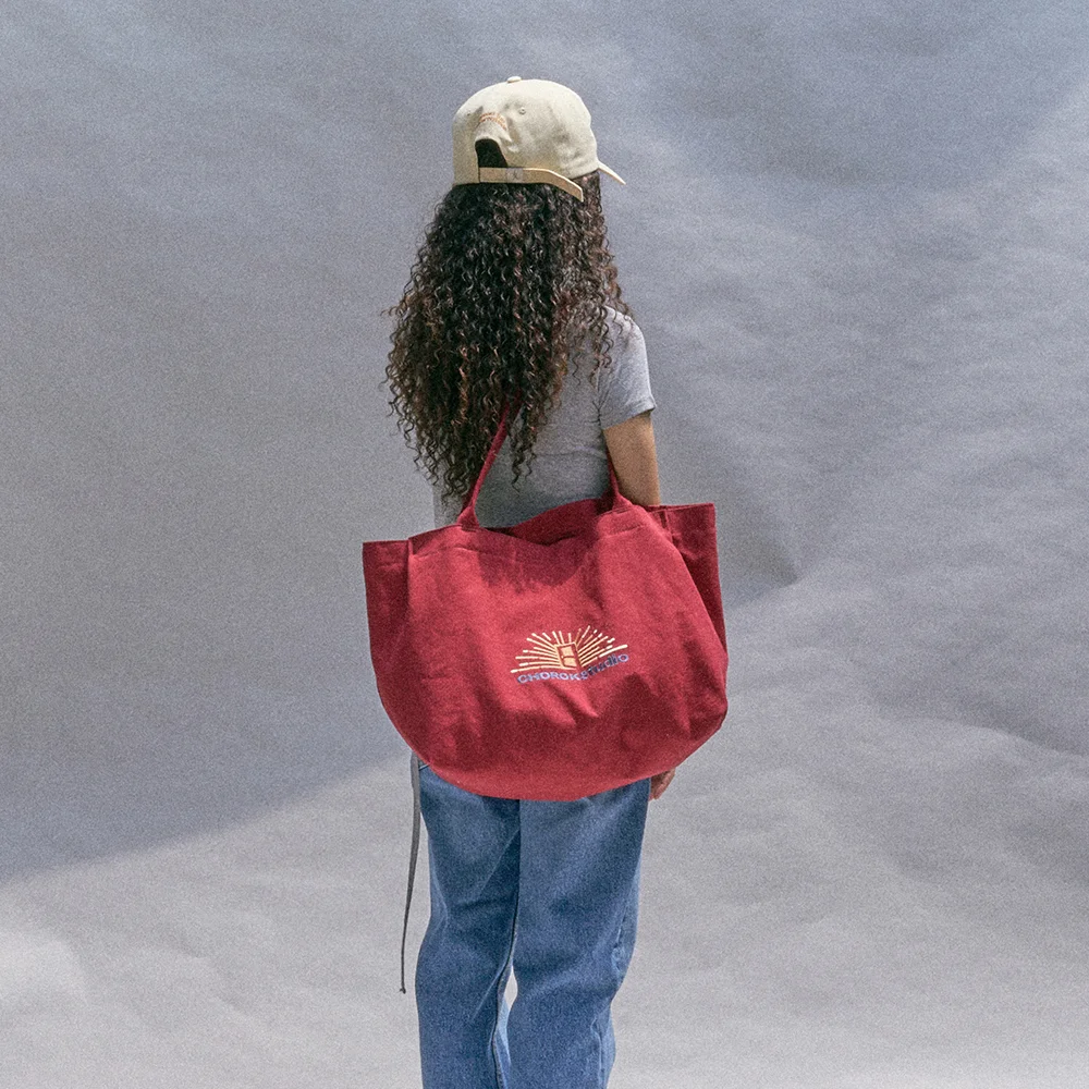 NAGAJA Canvas Bag #2 (Washed Red)