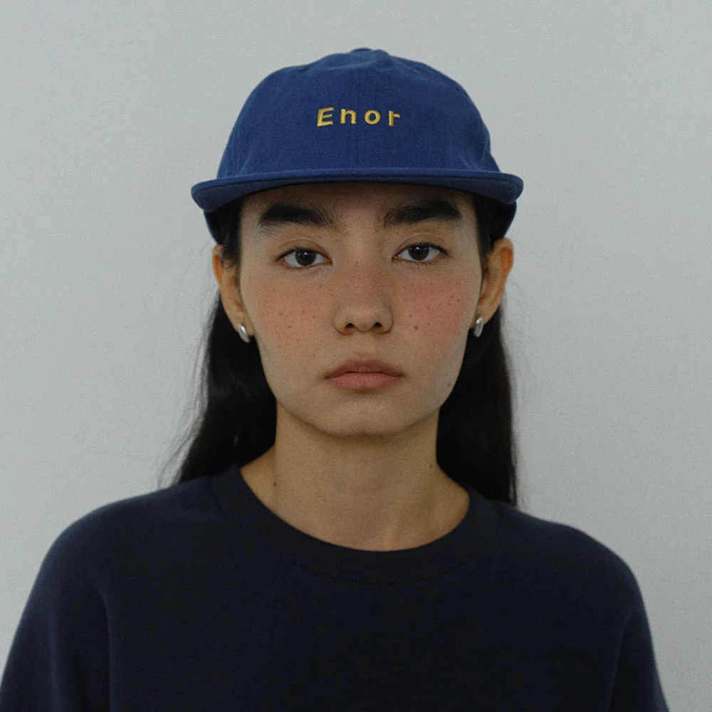 ENOR SMALL LOGO BALL CAP - NAVY