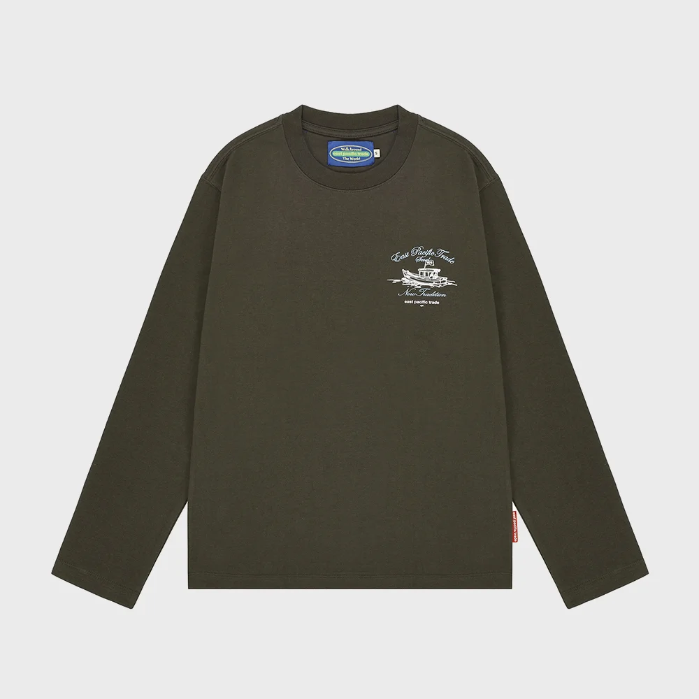 BOAT LONG SLEEVE (KHAKI)