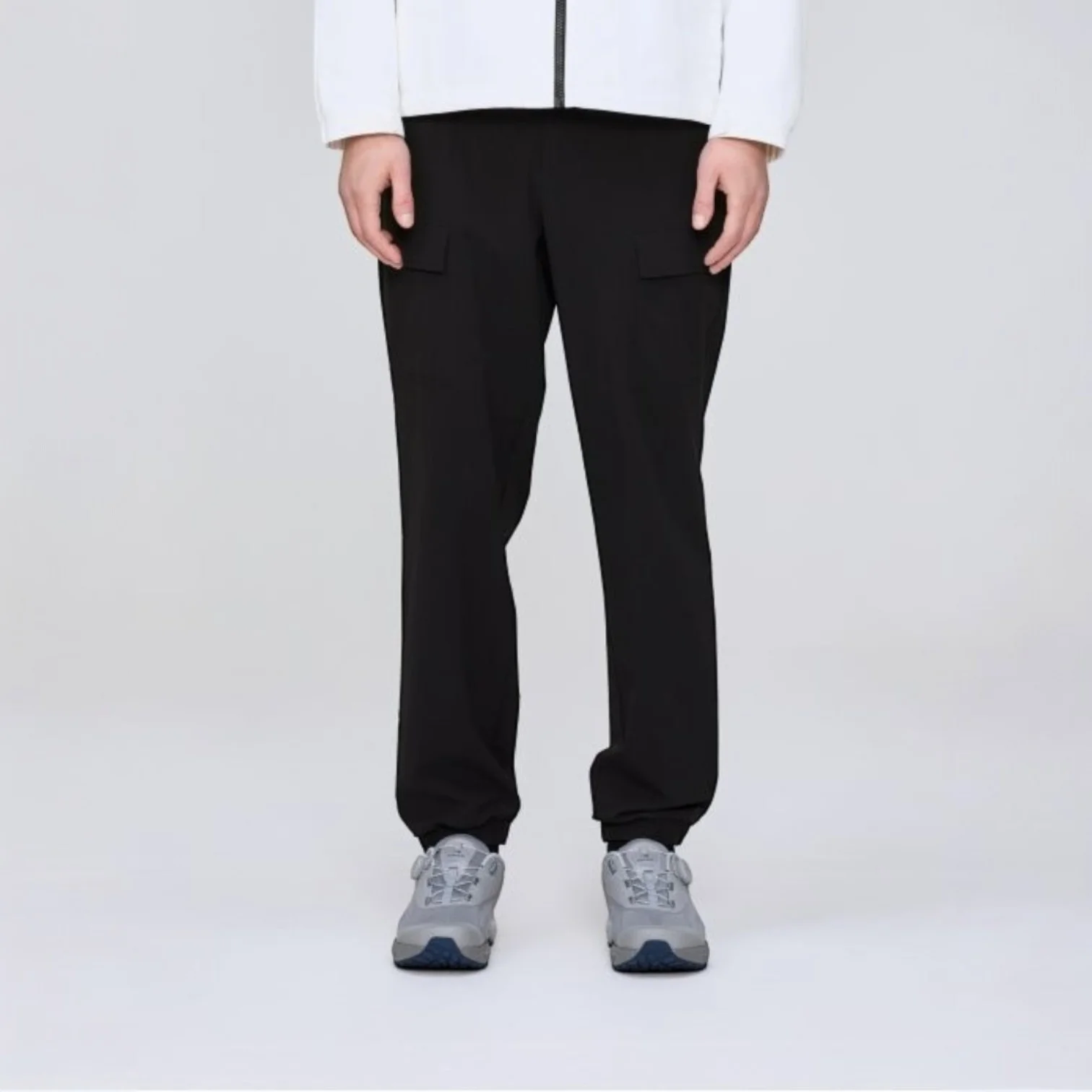 CORDURA (考杜拉) 男裝 錐形 慢跑褲 褲子_Black_DMP25355Z1