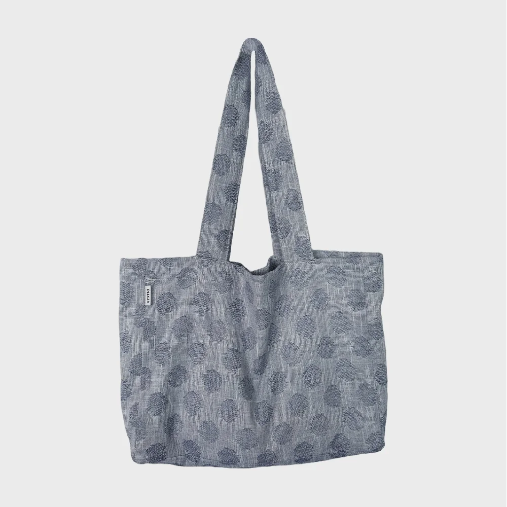 Jacquard Shoulder Bag (提花 單肩袋) Blue