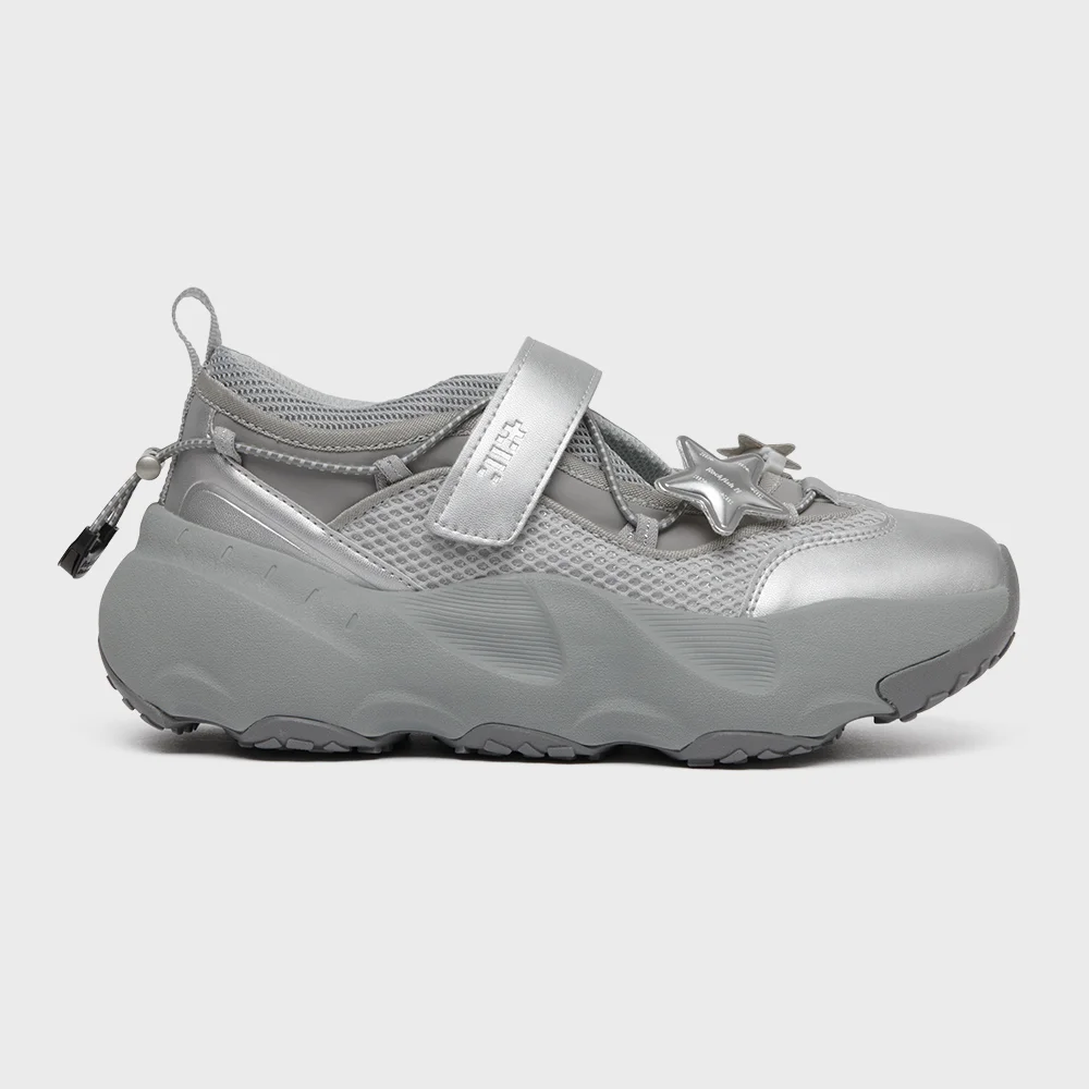 BRYN VELCRO SNEAKERS V2 - SILVER