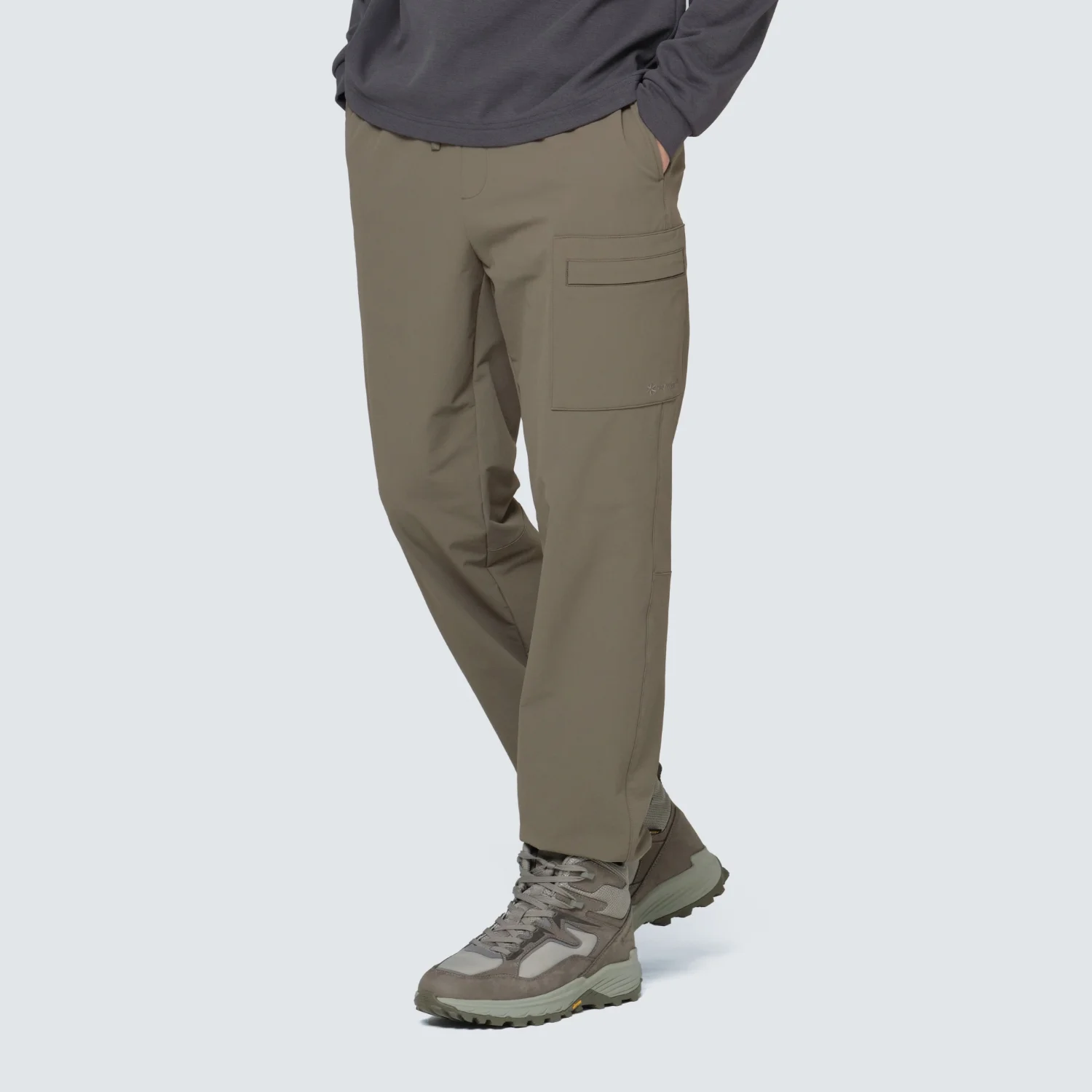 Lago 口袋 慢跑褲 褲子 Dark Khaki (S24FUTPT32)