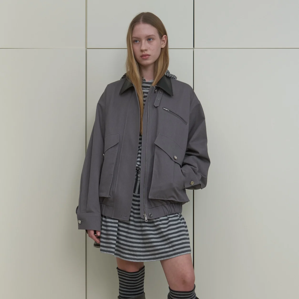 HERITAGE HUNTING JACKET_GREY