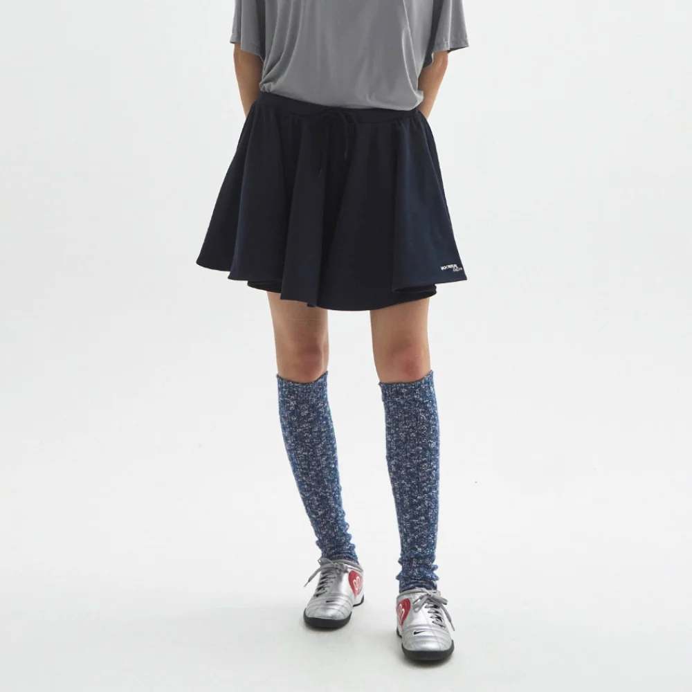 M.C Volume Mini Sweat Skirt / NAVY