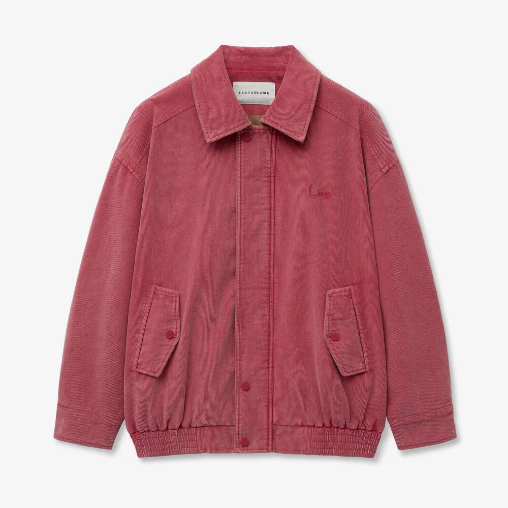 465-1 WASHING CORDUROY JUMPER_PINK