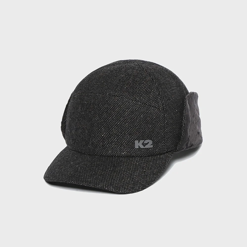 羊毛 保暖帽_CHARCOAL GREY_KUF24C10CH