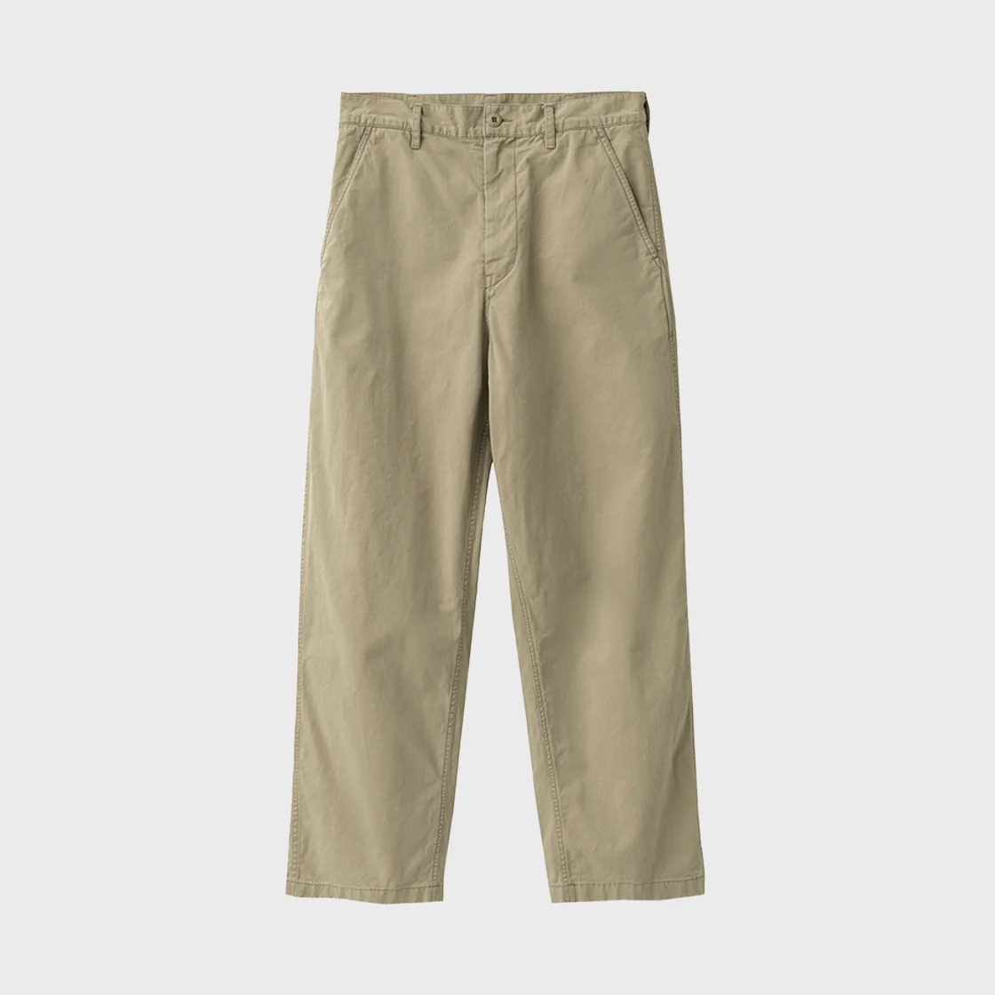 French Work Pants, Beige