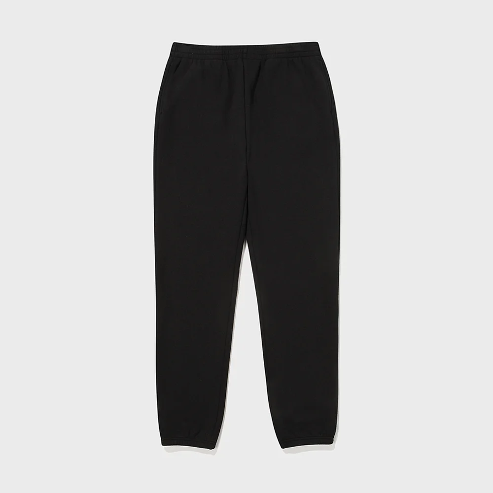 Flywork 柔軟 慢跑褲 褲子 W_Black_KWU24348Z1