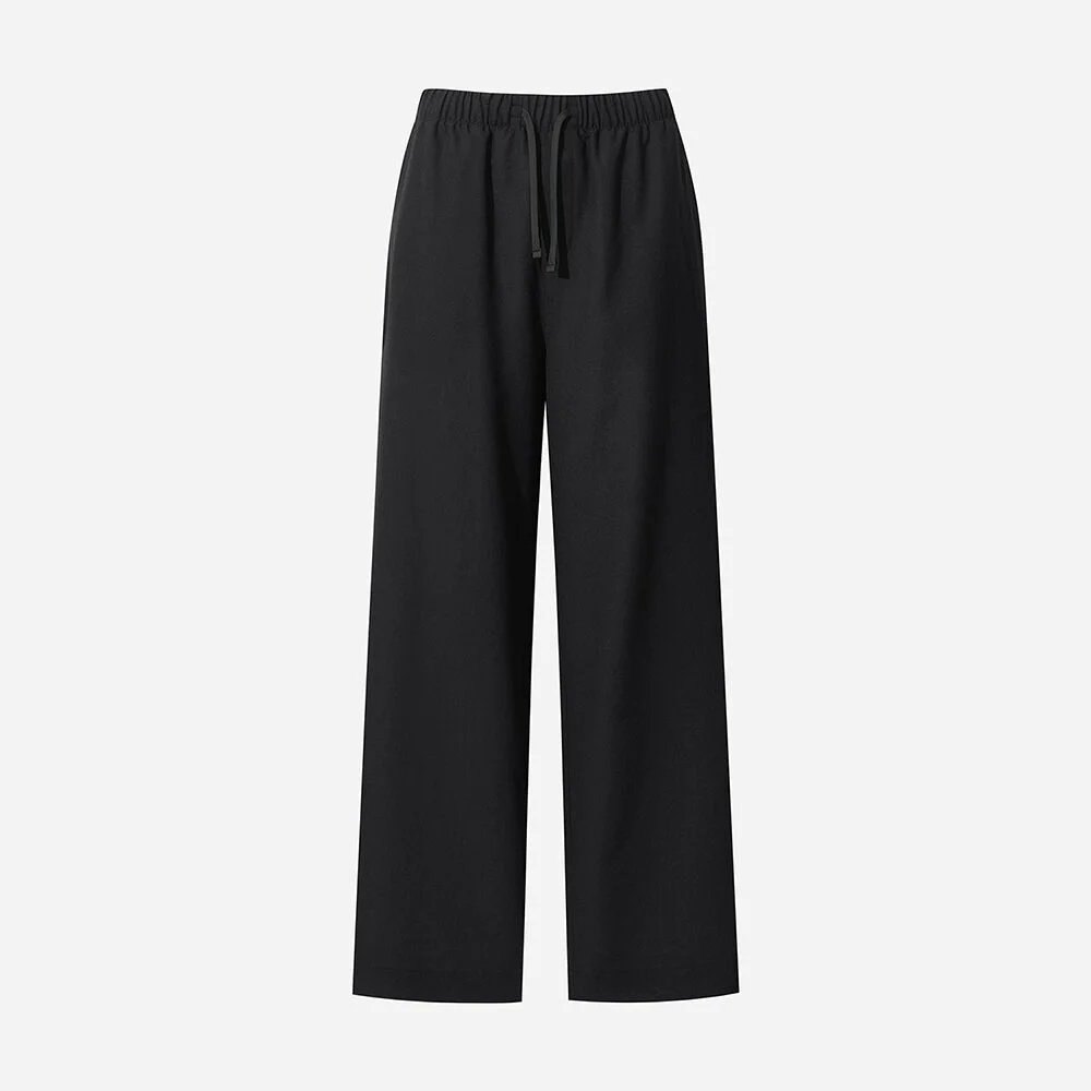 輕鬆 Aloha 居家 褲子(BLACK)