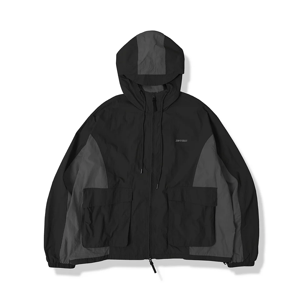 Aachen Windbreaker Jumper BLACK
