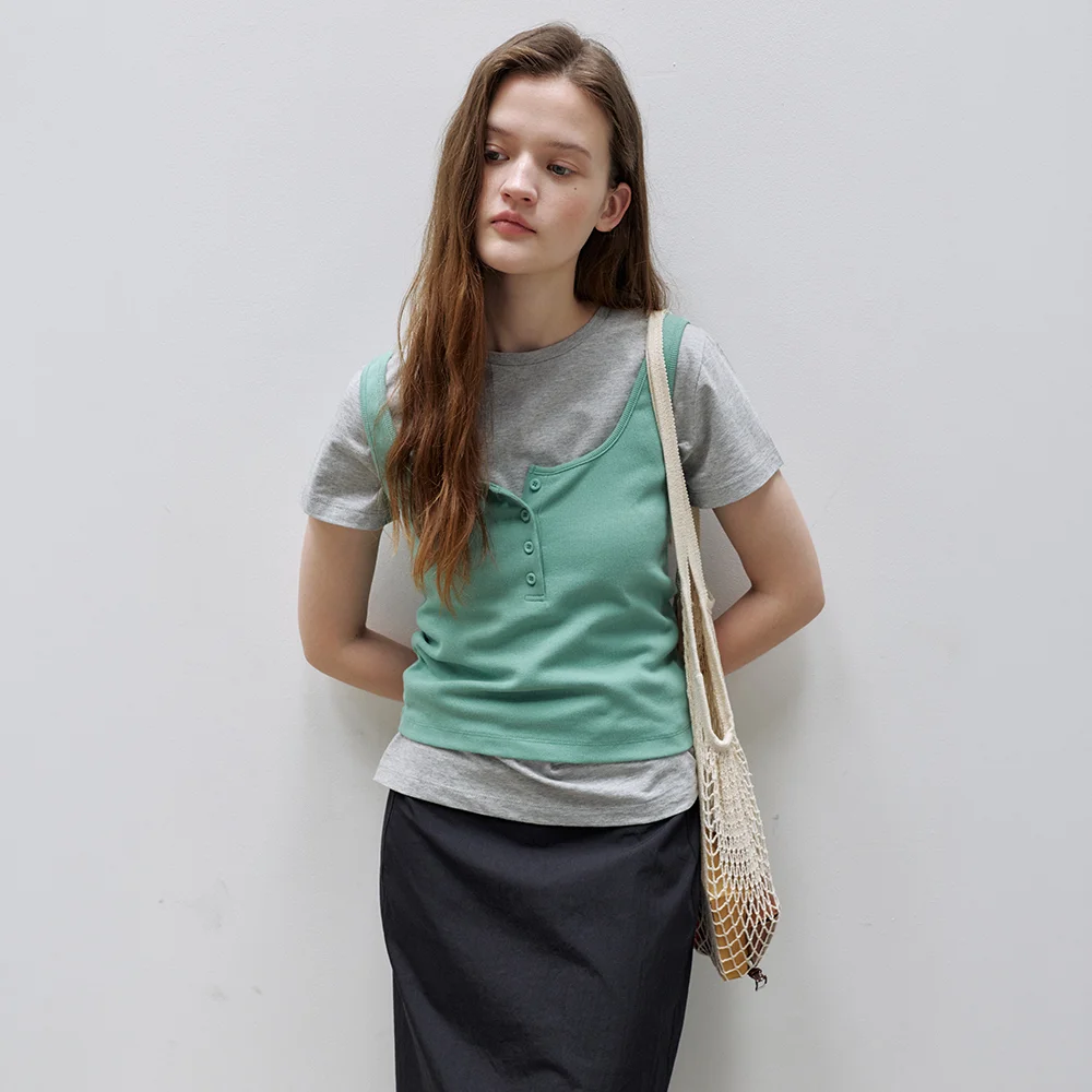 fourb sleeveless - mint