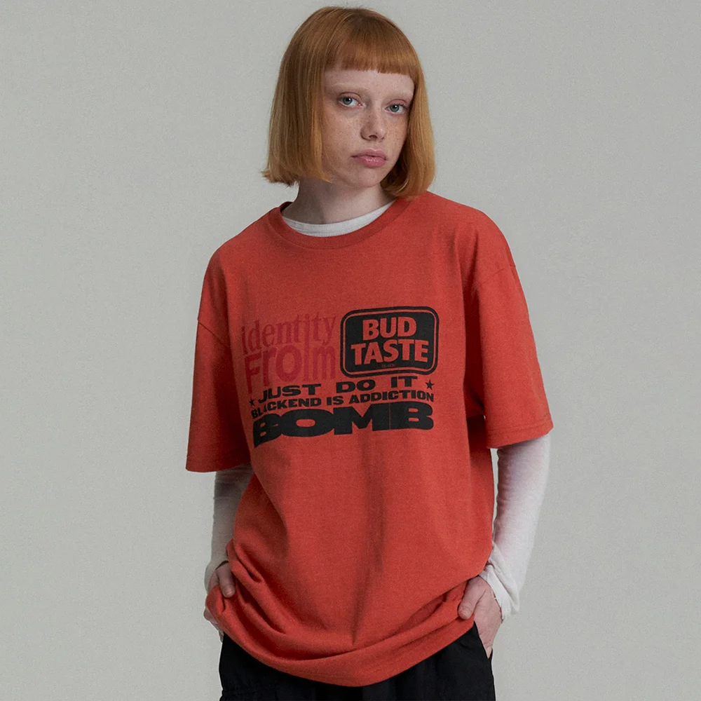 IDENTITY ADDICTION T-SHIRT - ORANGE
