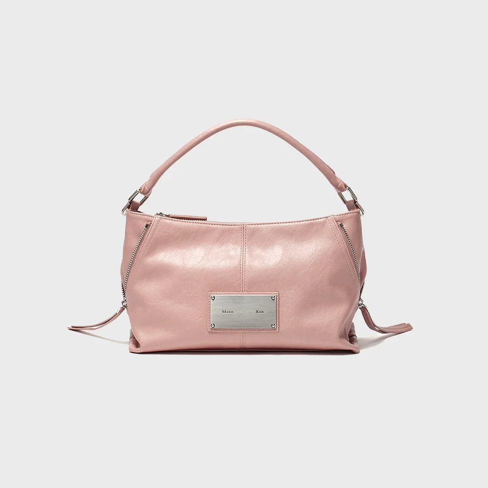 SIDE ZIPPER TWO WAY BAG IN PINK