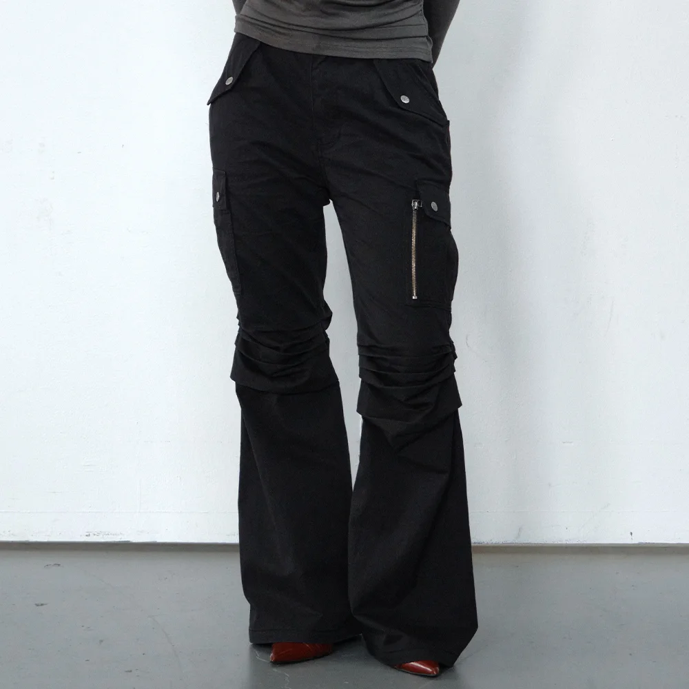 sh bootcut pants (black)
