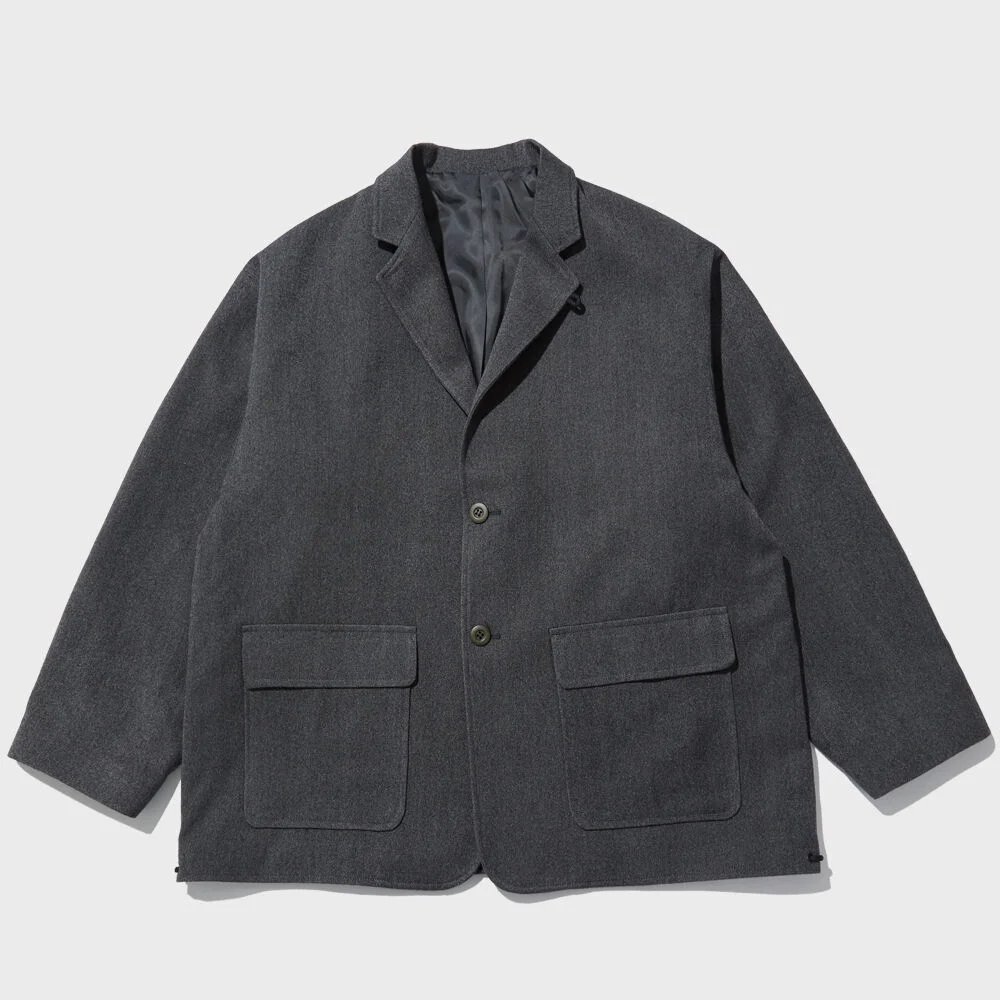 舒適 Stopper 外套 (CHARCOAL)