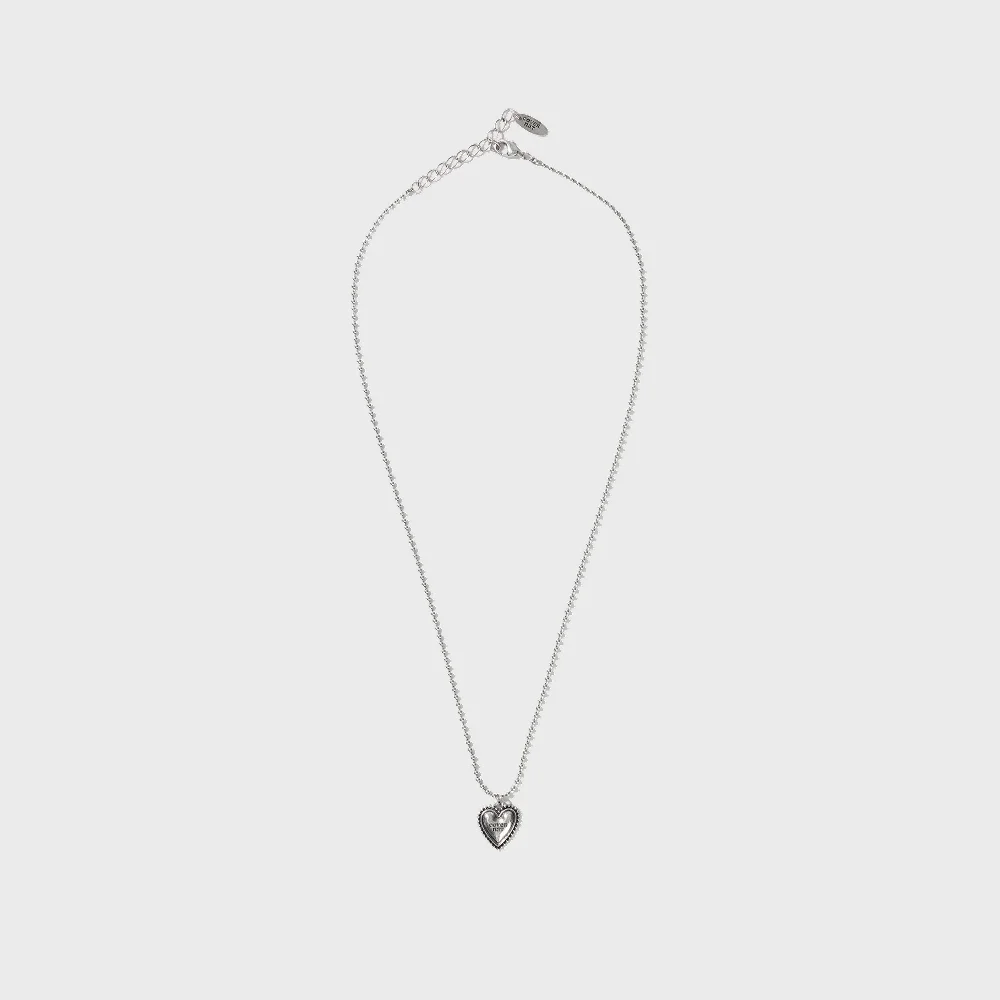 女裝 Cloverheart Necklace 銀色