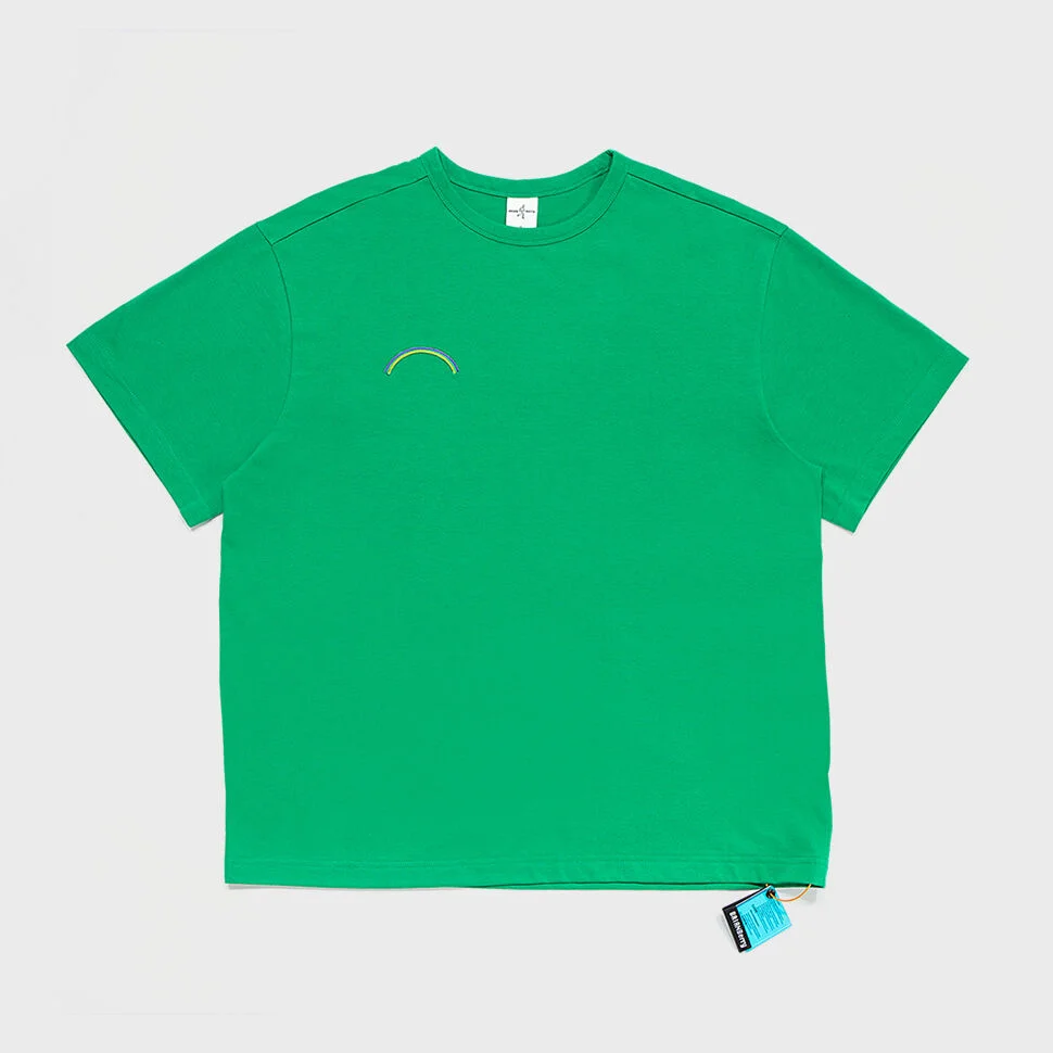 OLGA HALF TEE_GREEN