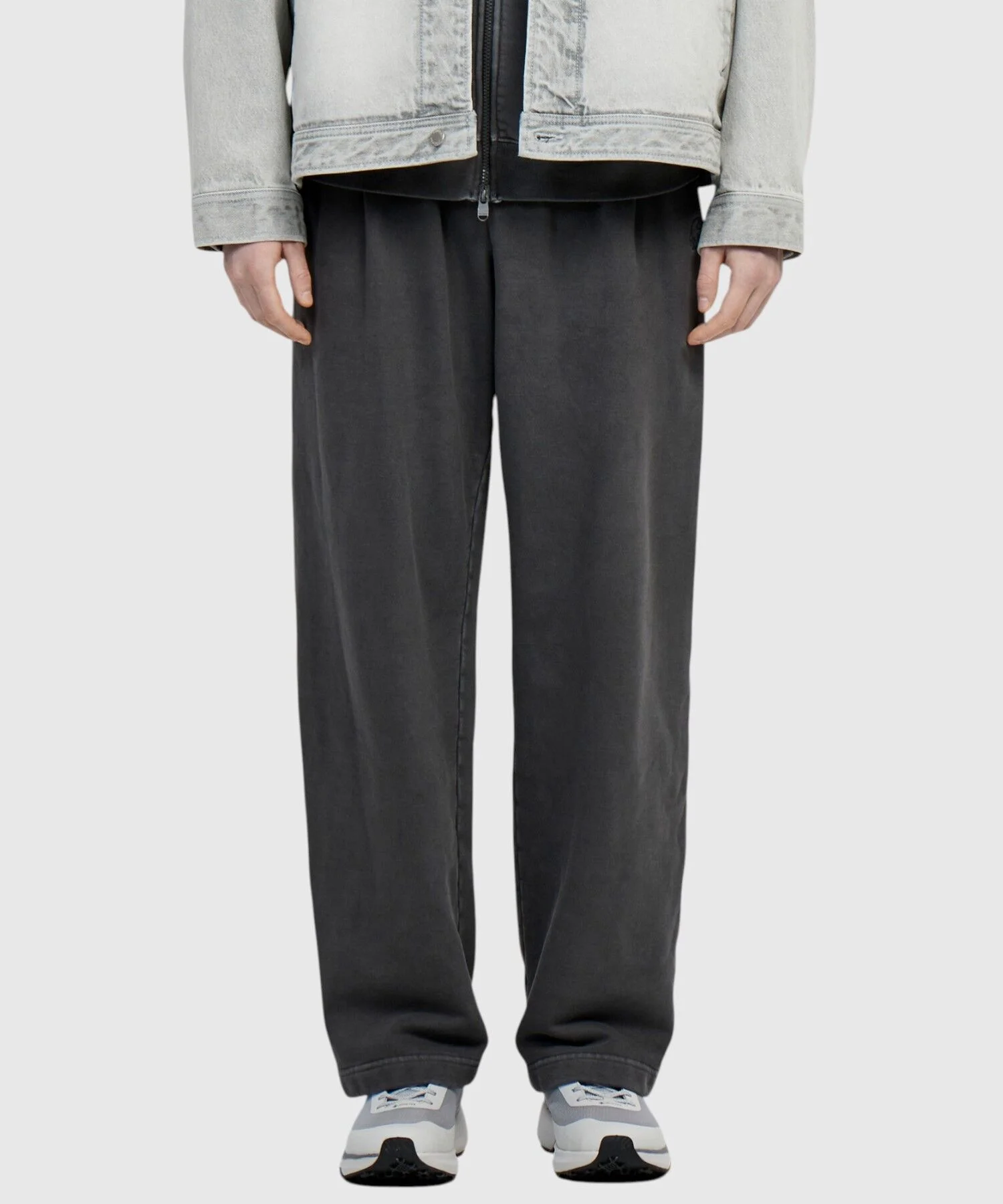 Pigment 運動服 直筒 褲子 - M_Cool Grey_OMP26352C3