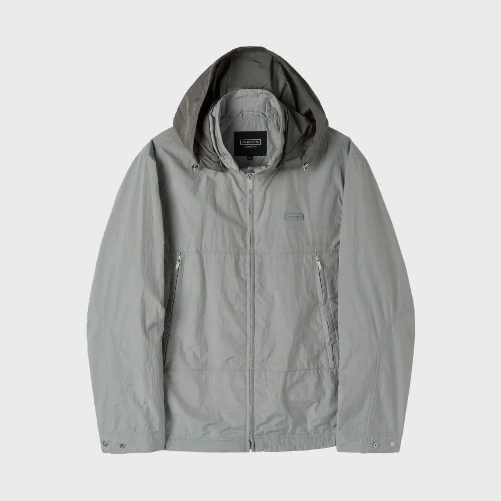 RIPSTOP HOOD DETACHABLE JUMPER - L/GREY (P252MJP181)