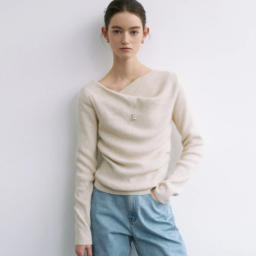 comos 1644 fox drape knit (cream)