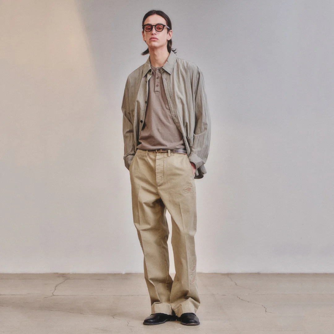 French Two Pocket Rayon Shirt_Cliff