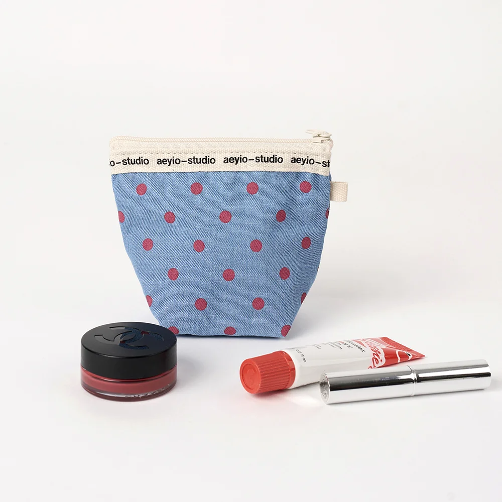 MINI PATTERN T POUCH_圖案 迷你 茶色小包_APO3202 (3 Colors)