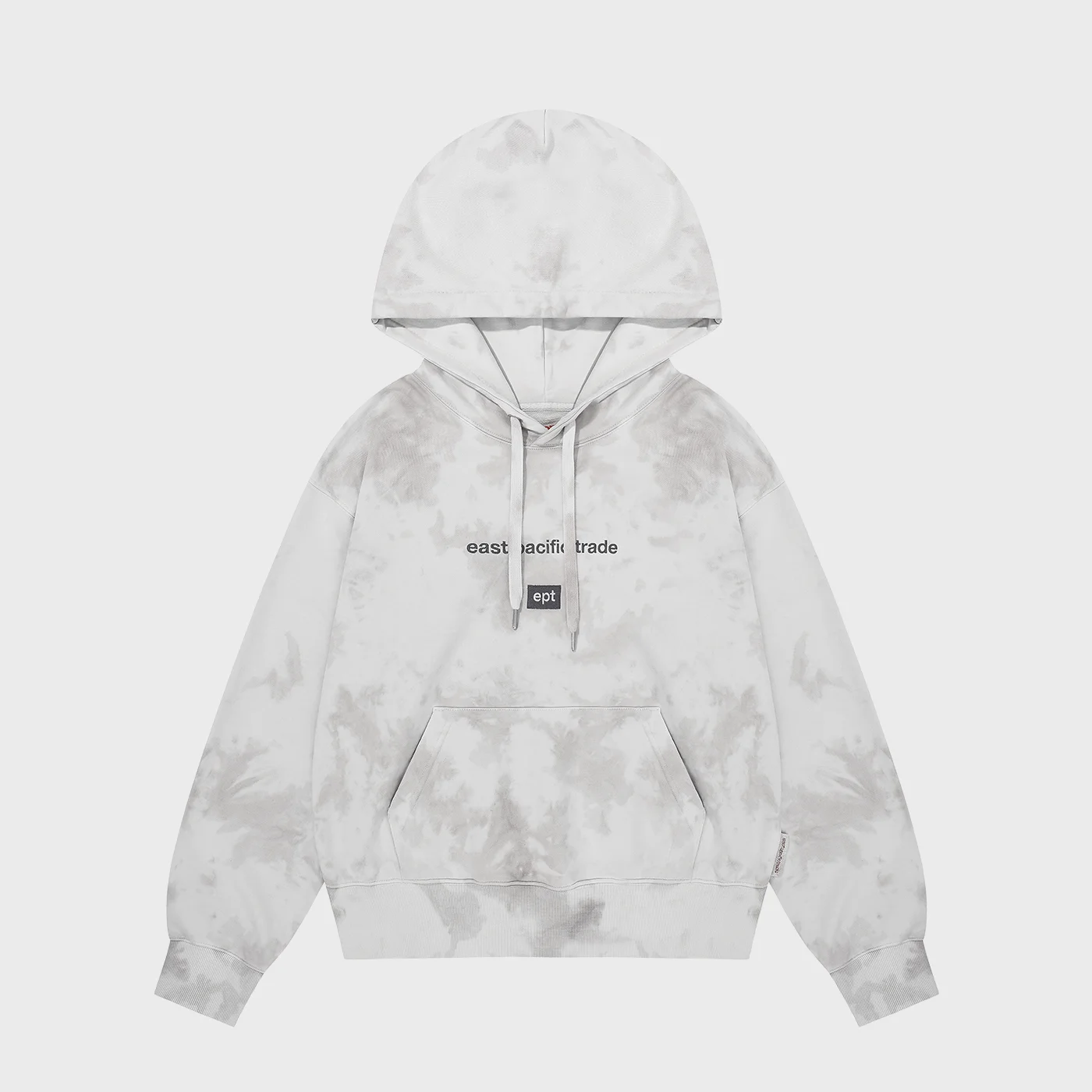 TIE-DYE CLASSIC LOGO HOODIE (GREY)
