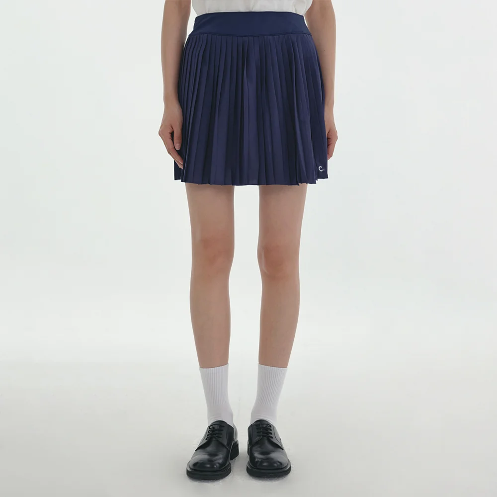 Wrap Tennis Skirt (Navy)