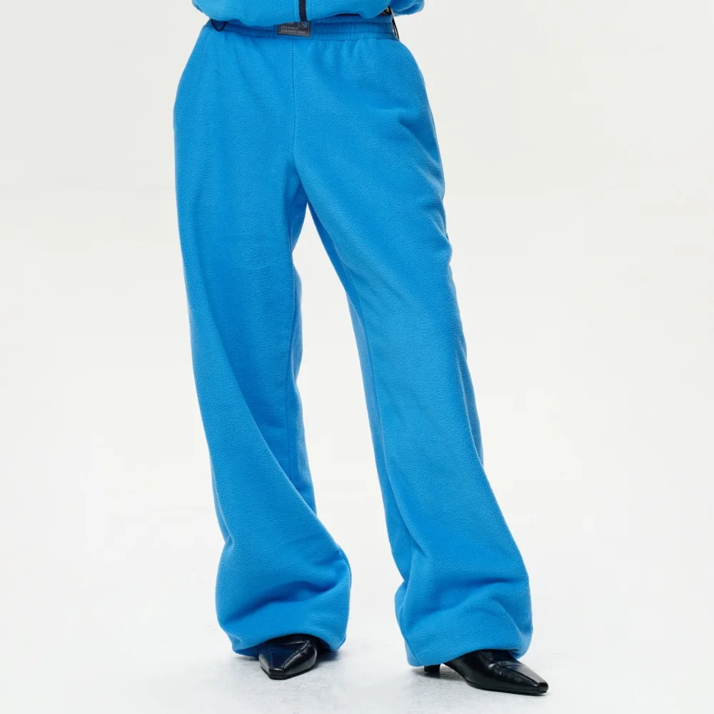 WOMEN ERA POLAR FLEECE PANTS - CAPRI BLUE