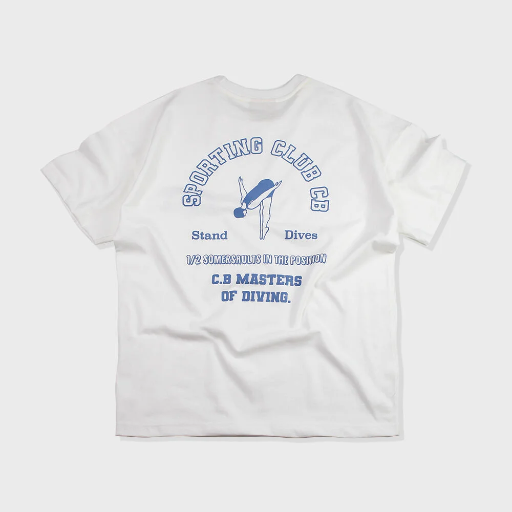 SPORTING T(WHTE/INDI BLUE)