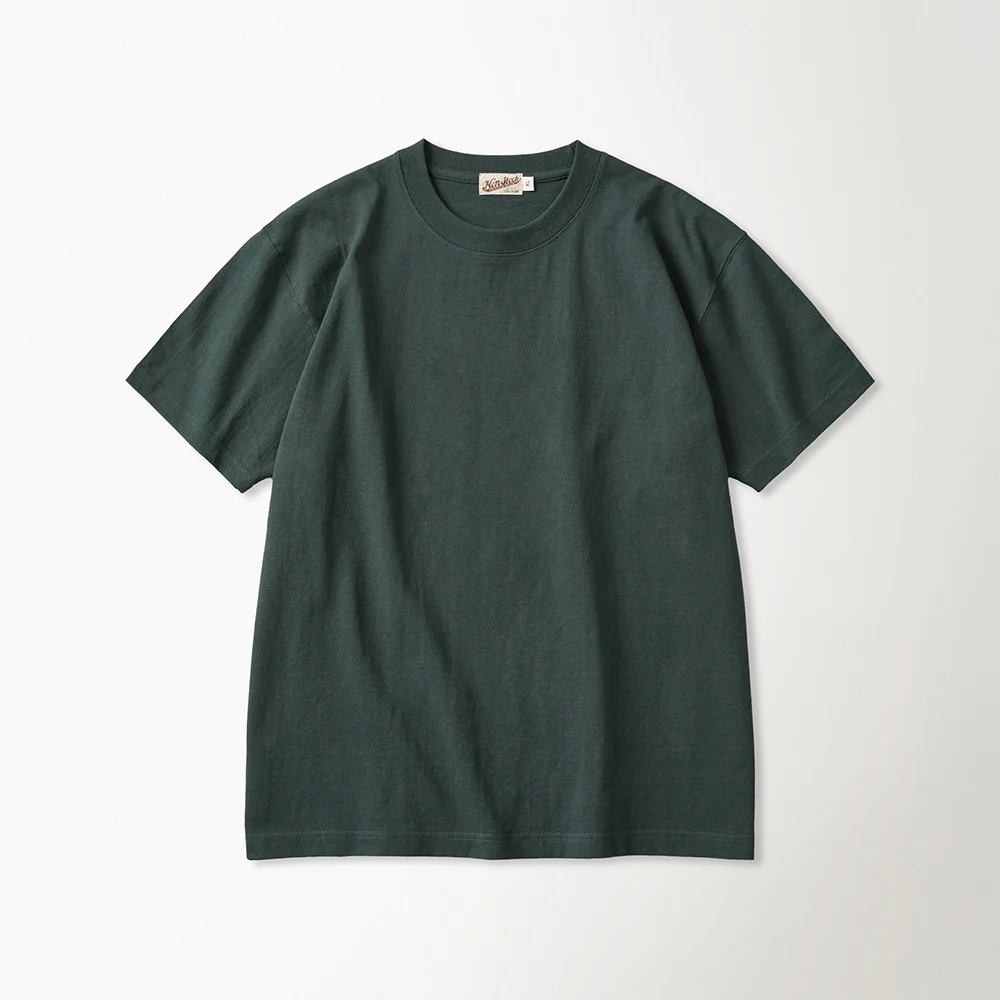 9oz USA Cotton Tubular Tee Vintage Black