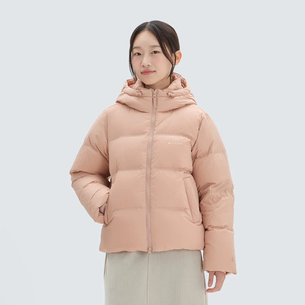 Tipico 女裝 連帽衫 厚重 鵝絨 Down 外套 Peach (S24WWTDJ05)