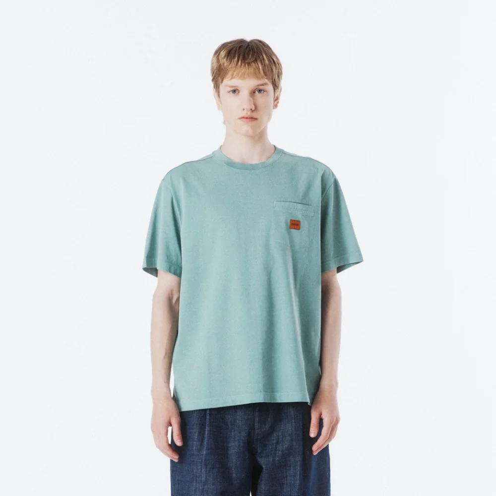 PIGMENT DYEING HALF SLEEVE T-SHIRT - MINT (P265UTS430)