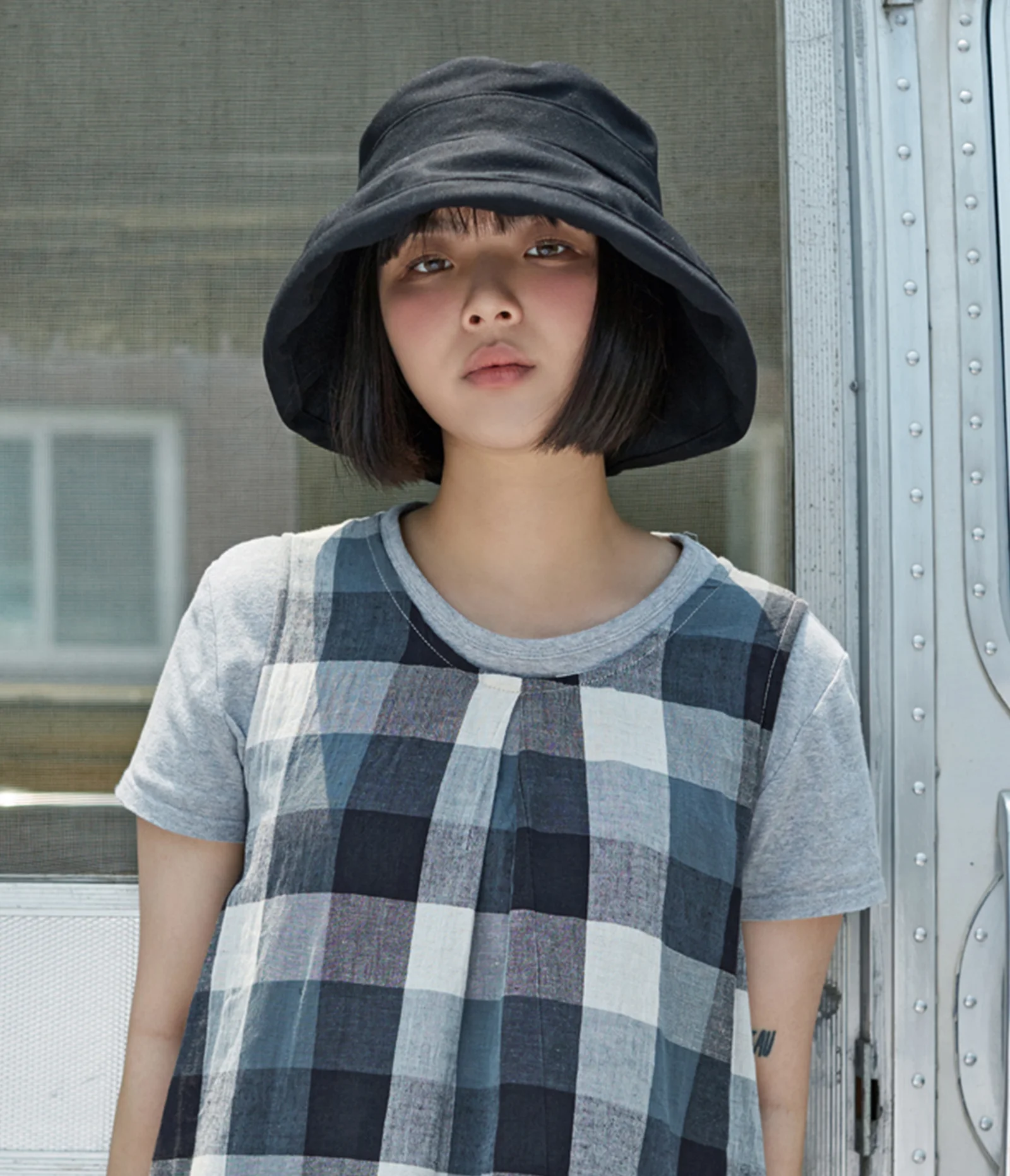 HIDE YOUR FACE OVER BUCKET HAT