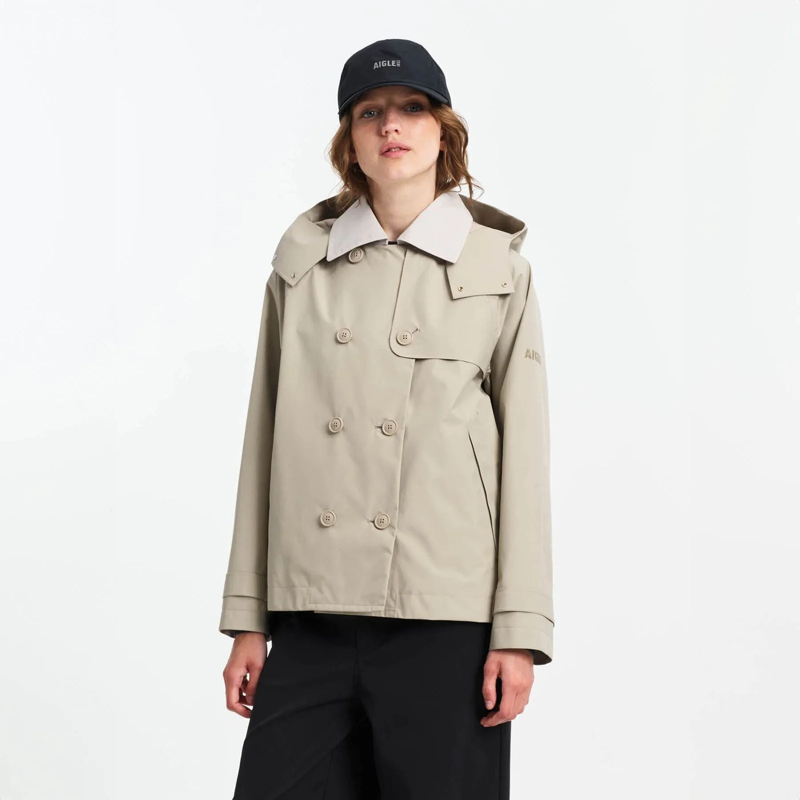 女裝 Gore-Tex 短 風衣 AAW25WOUT001CAS
