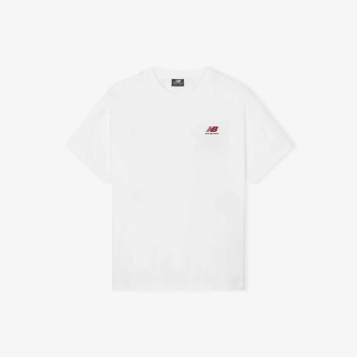 NBNEG31633 / UNI FROZEN ESSENTIAL 小標誌 短袖T恤 (WHITE)