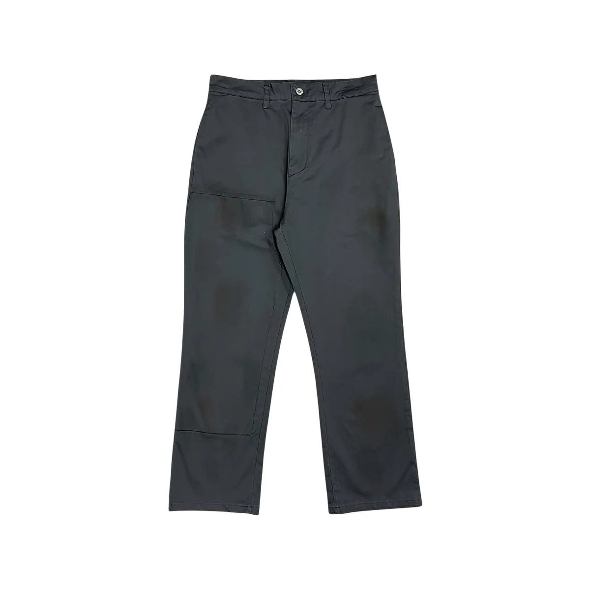 Single Knee Chino Pants Gray