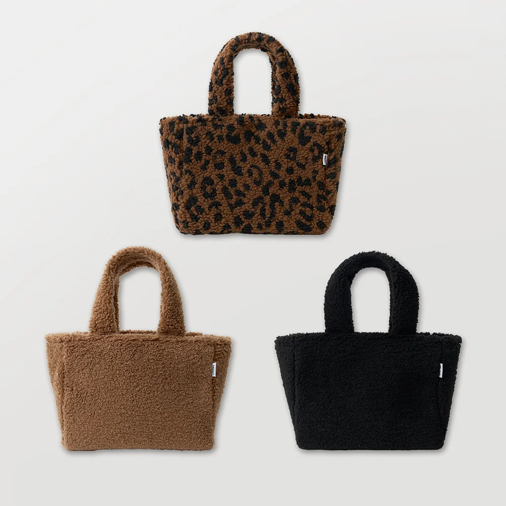 FLEECE MINI TOTE BAG_搖粒絨 迷你 托特袋 (3 Colors)_ATO4010