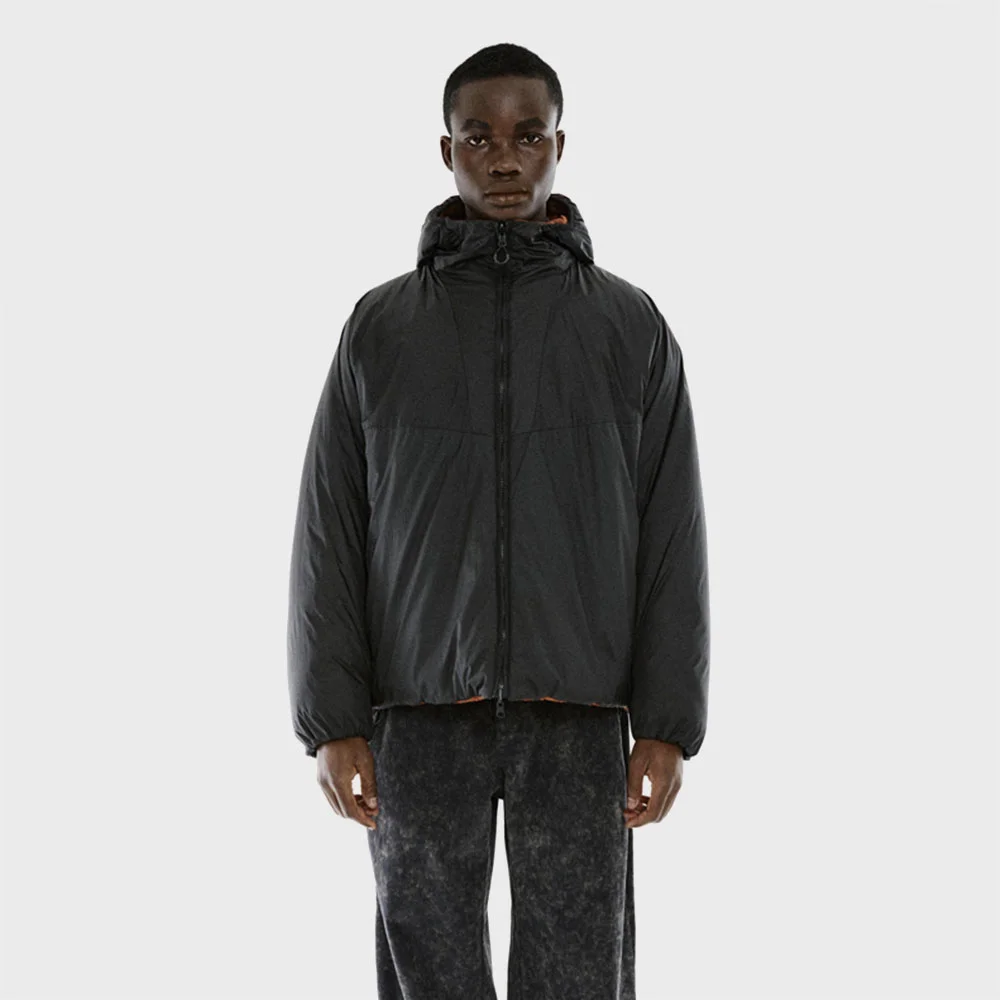 OLLE CORE PARKA (BLACK/SMOKY ORANGE)