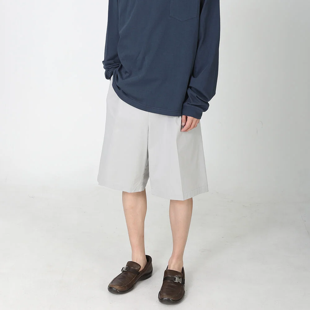 BERMUDA PANTS SILVER GREY