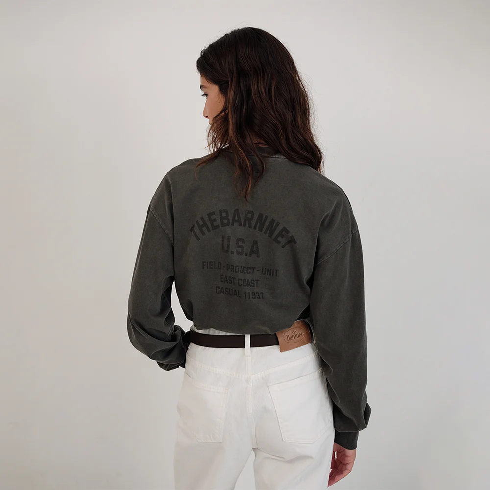 Maro Pigment Pocket T-Shirt_Charcoal